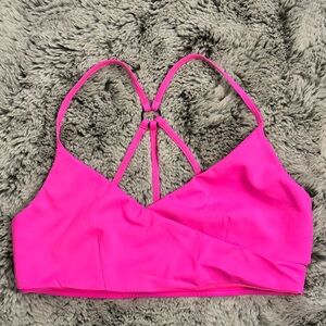 Bright Pink Strappy Bralette